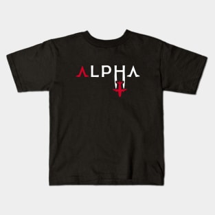 Alpha Aviation Phonetic Alphabet Pilot Airplane Kids T-Shirt